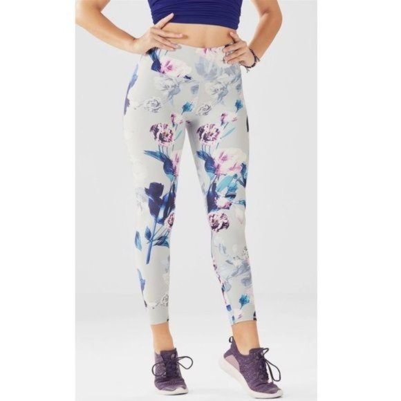 Fabletics Pants - Fabletics Floral Leggings Salar High-Waisted Powerhold Floral M Medium